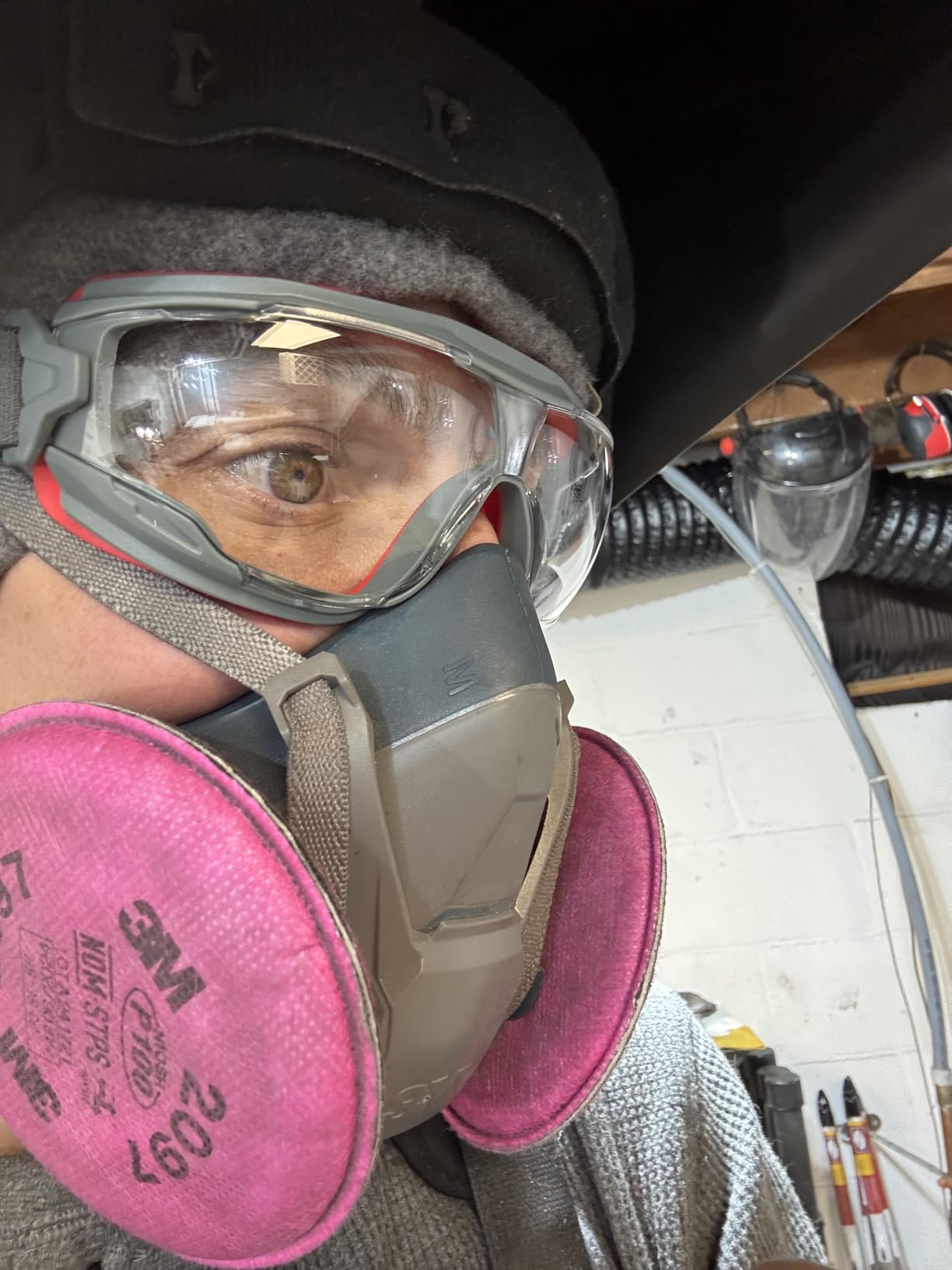 3M GoggleGear 500 Series GG501SGAF, Clear, Scotchgard Anti-fog Lens, 1 Pair customer photo 2
