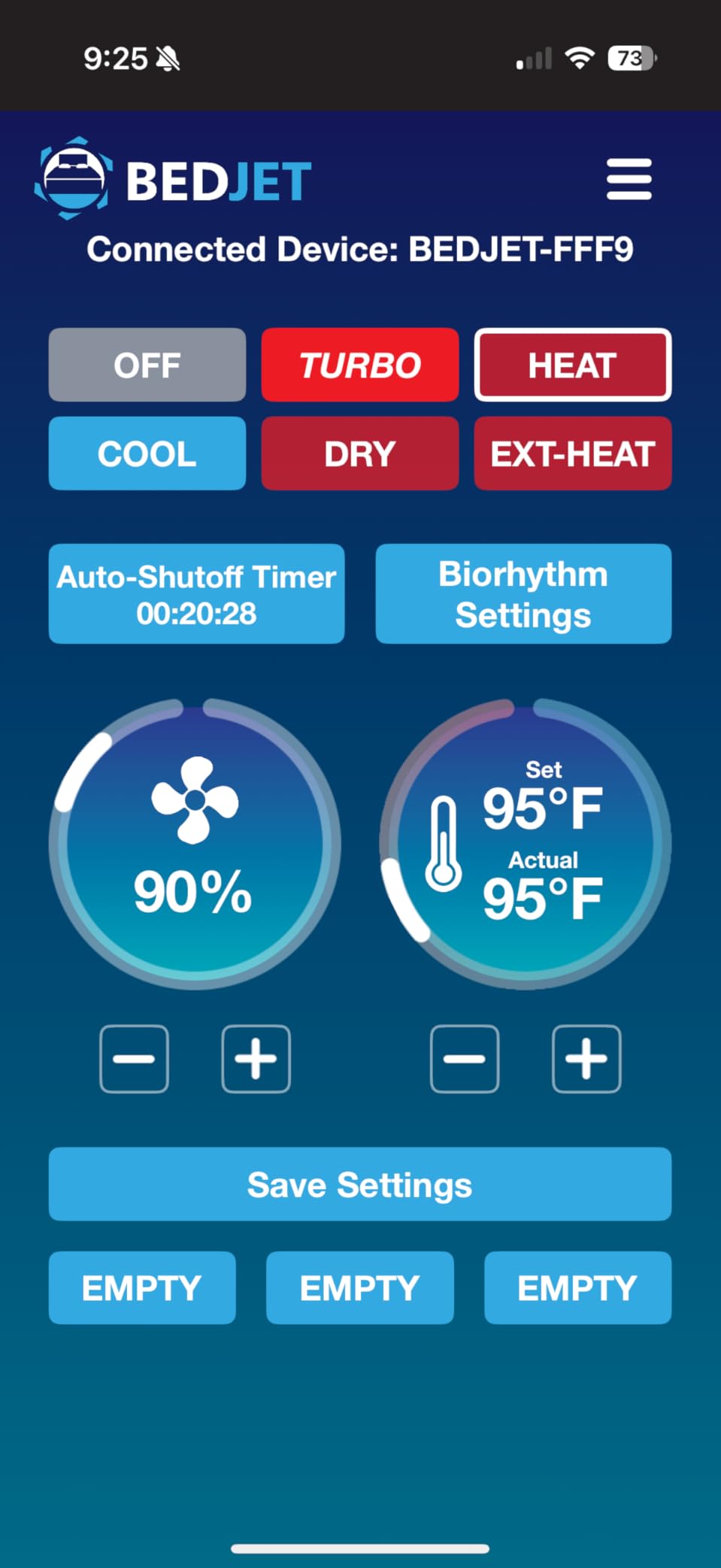 BedJet Cooling & Heating Climate Fan for Beds customer photo 2