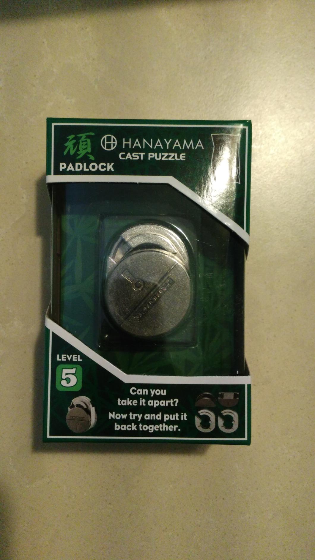 Padlock Hanayama Metal Brainteaser Puzzle Mensa Rated Level 5, for Ages 12 and Up customer photo 1