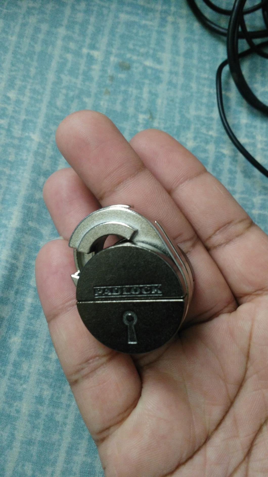 Padlock Hanayama Metal Brainteaser Puzzle Mensa Rated Level 5, for Ages 12 and Up customer photo 2