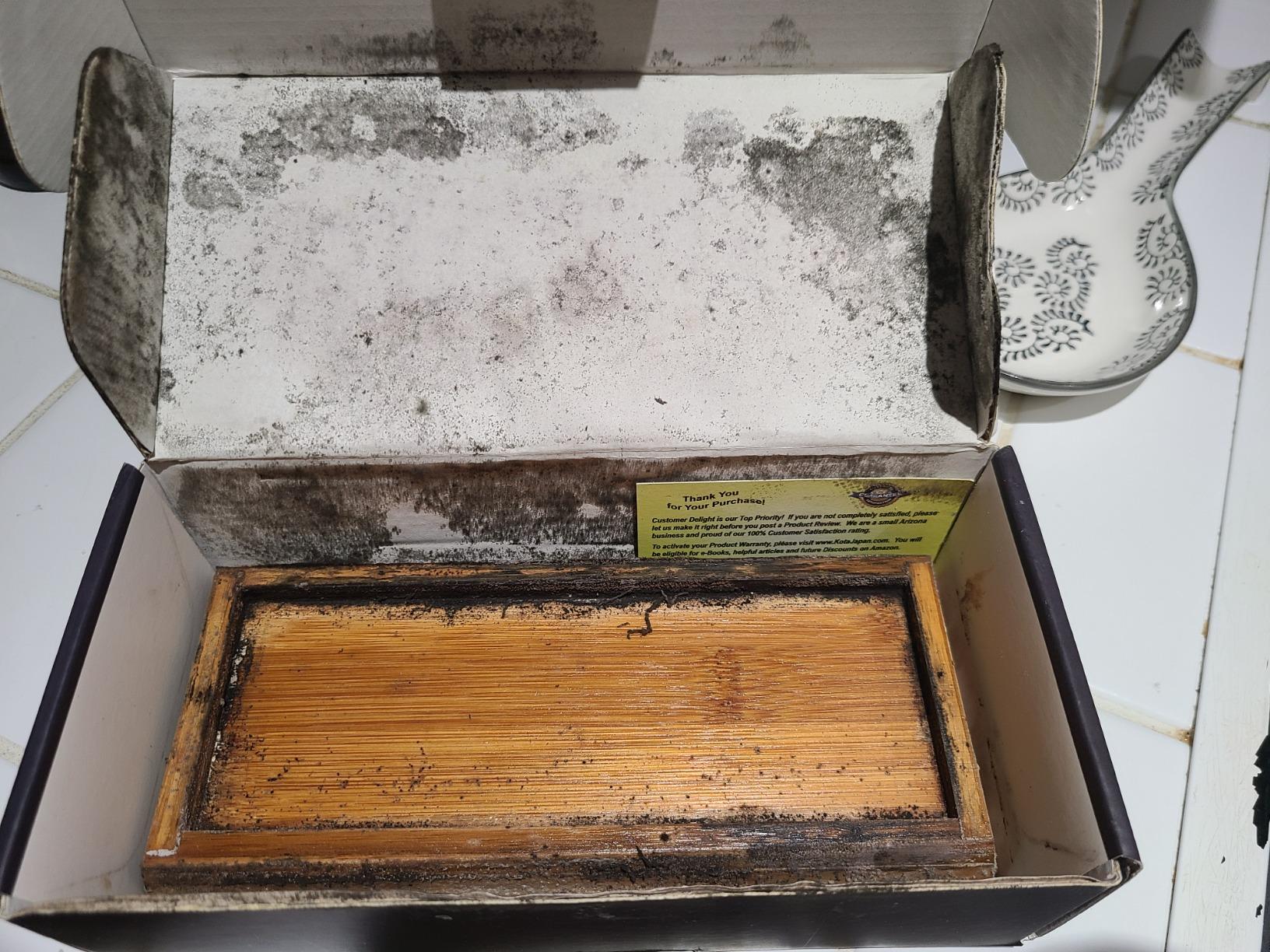 Kota Japan 1000-grit Coarse Side and 6000-grit Polishing Side Knife Sharpening Whetstone with Bamboo Base and Blade Guide customer photo 1