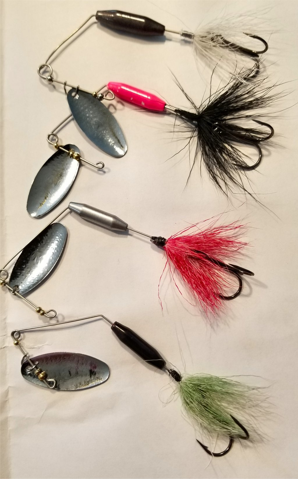 Creative Angler Saddle Hackle Fly Tying Materials - Natural Feathers for Wet Flies, Rooster Feathers, Hair Feathers for Crafts, Fly Tying Kit - Small Feathers Combo Pack of Steelhead Colored Feathers customer photo 1