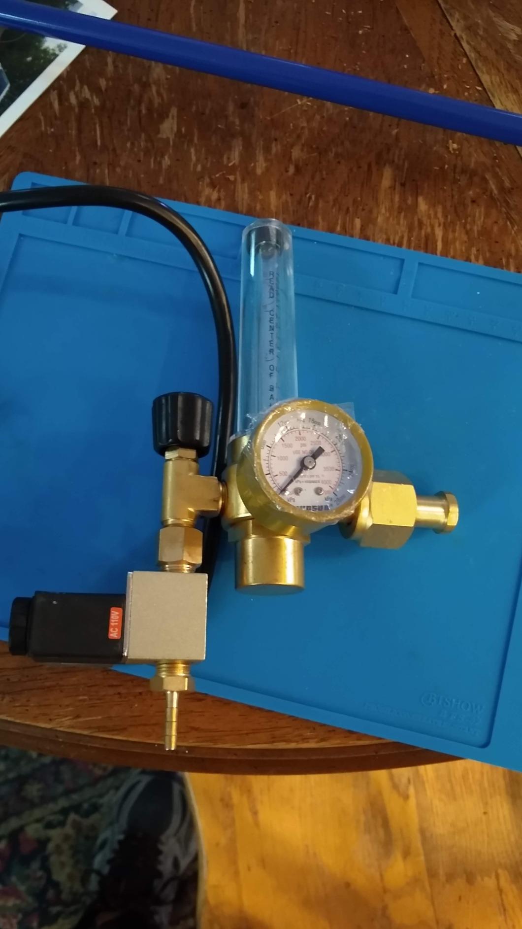 VIVOSUN Hydroponics CO2 Regulator Emitter System with Solenoid Valve Flowmeter for Grow Room Grow Tent Garden customer photo 1