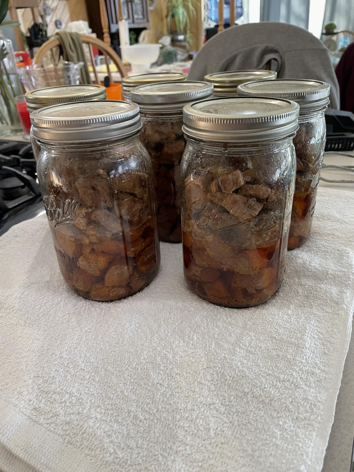 T-fal 22-Quart Aluminum Pressure Canner, 3 PSI Settings, Home Canning, Includes Racks & Canning Guide (Silver) customer photo 1