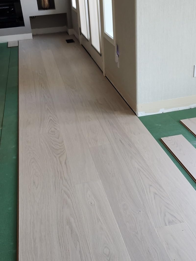 Wood Fiber Flooring Underlayment, 3mm (1/8 Inch) Thickness - 90 Sq Ft, Natural Soundproofing Insulation, for Laminate, Vinyl, LVT, LVP, or Hardwood customer photo 1