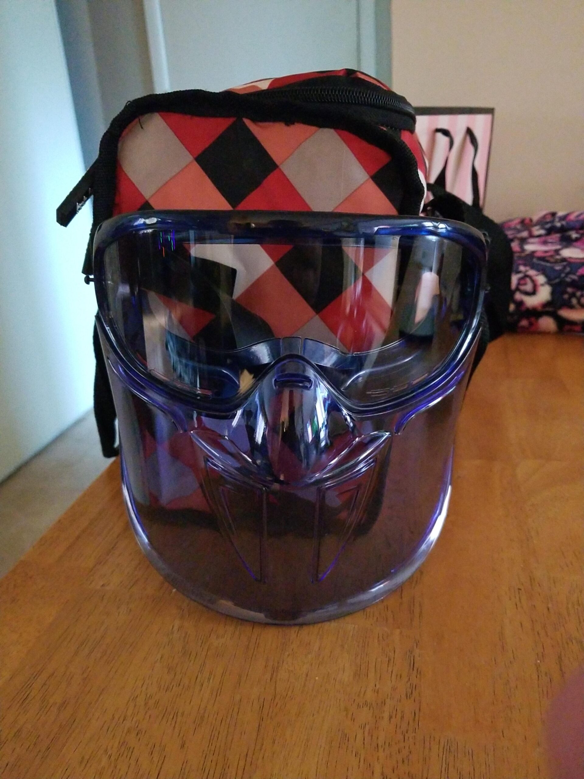 KleenGuard V90 Shield Clear Anti Fog Lens Protection Goggle with Blue Frame (18629) customer photo 2