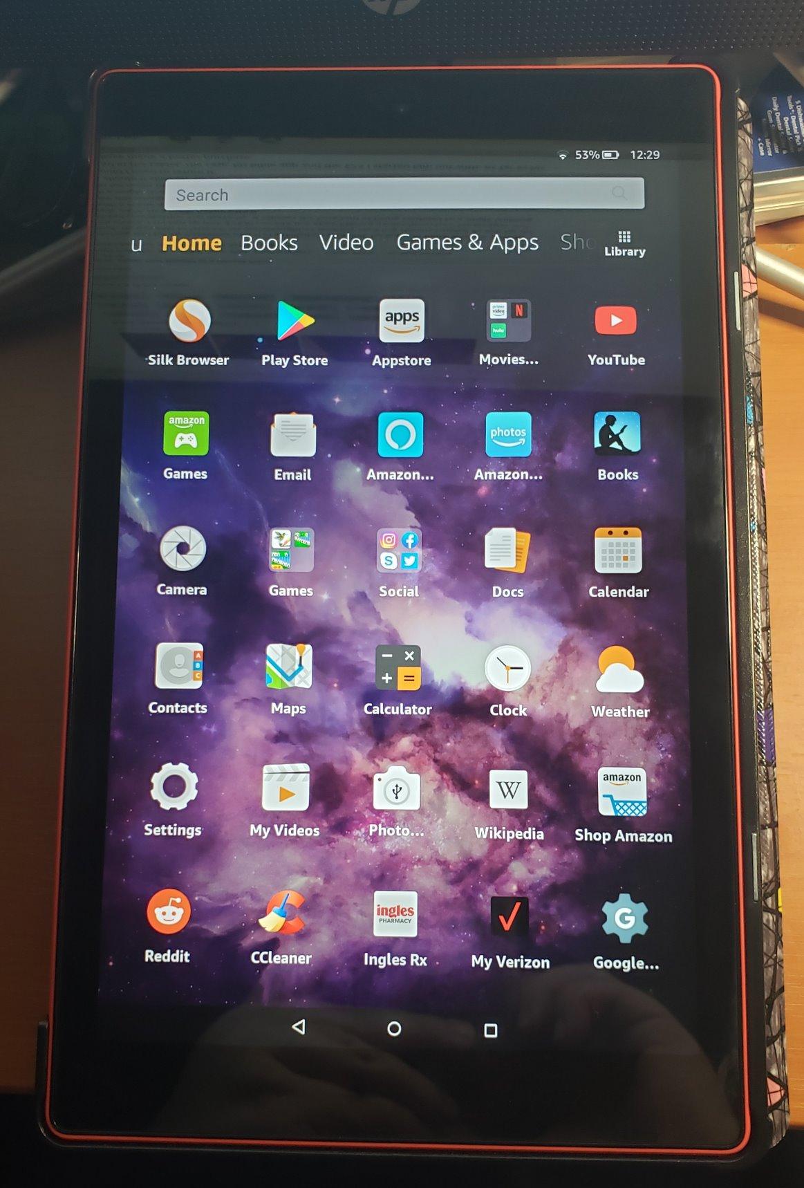 Certified Refurbished Fire HD 10 Tablet with Alexa Hands-Free, 10.1