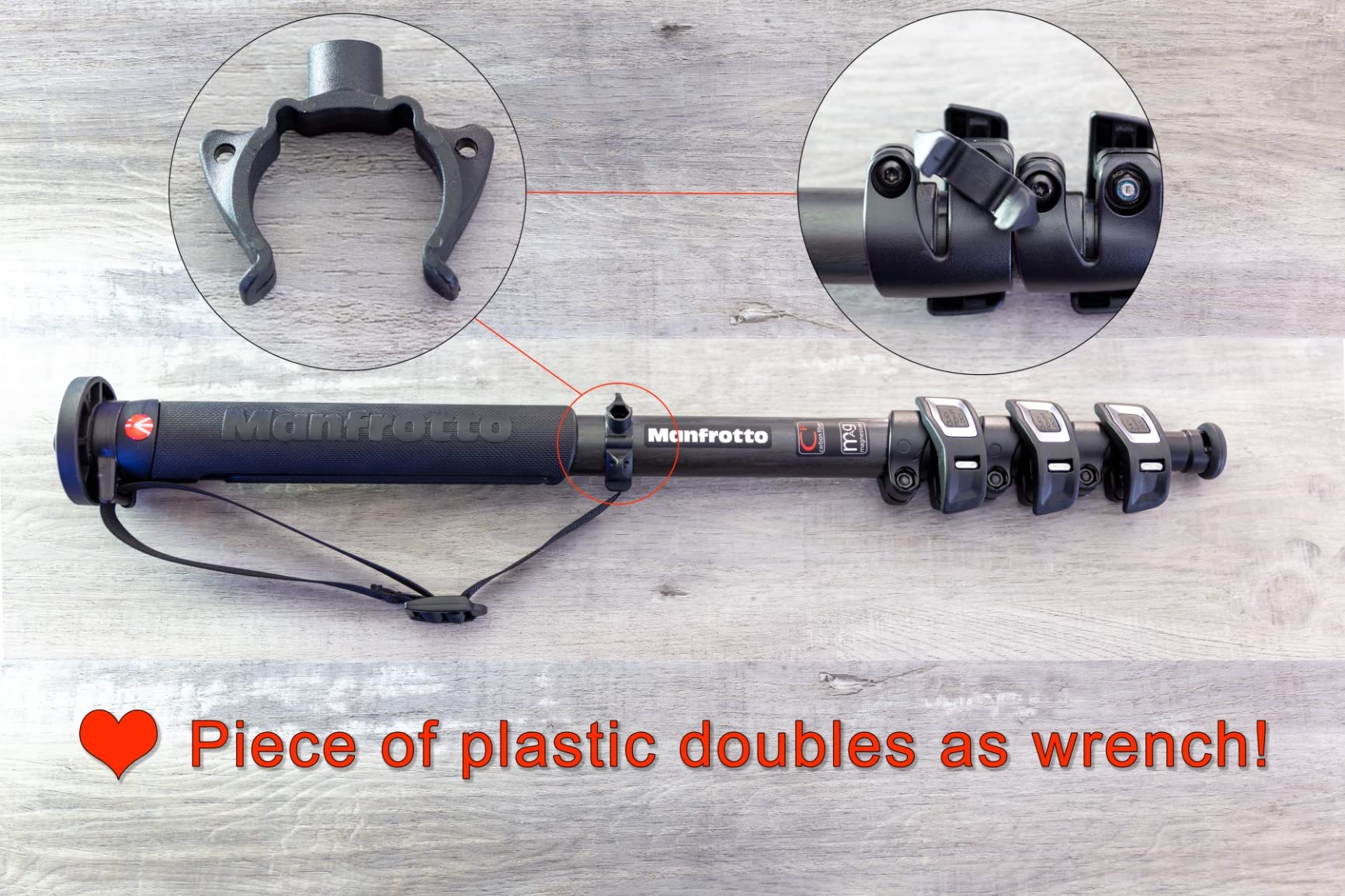 Manfrotto XPRO Aluminum 4-Section Monopod (MPMXPROA4US) customer photo 2