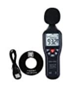 Decibel Meter Sound Level Meter Recorder Digital dB Meter Professional Noise Meter Detector Monitor 30dB to 130dB Portable SPL Decibel Meter with Data Logging for Home, Office, Outside customer photo 2