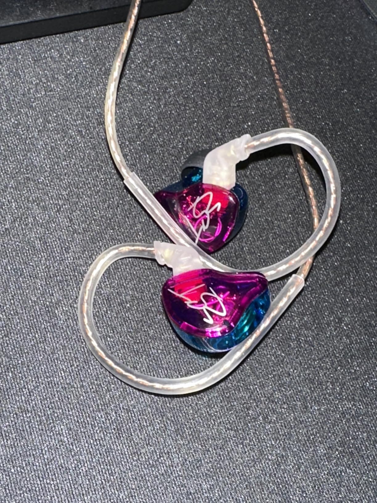 YINYOO Easy KZ ZST Colorful Hybrid Banlance Armature with Dynamic in-Ear Earphone 1BA+1DD HiFi Headset KZ in Ear Monitors Headphones Wired Earbuds IEM Earphones Gaming Earbuds (Colorful Without mic) customer photo 1