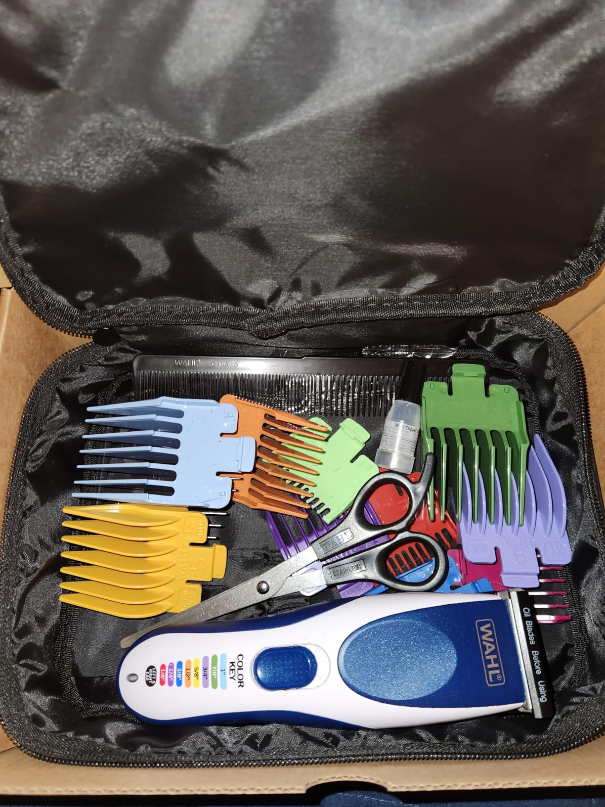 Wahl Color Pro Cordless Rechargeable Hair Clipper & Trimmer, Color Guards customer photo 2