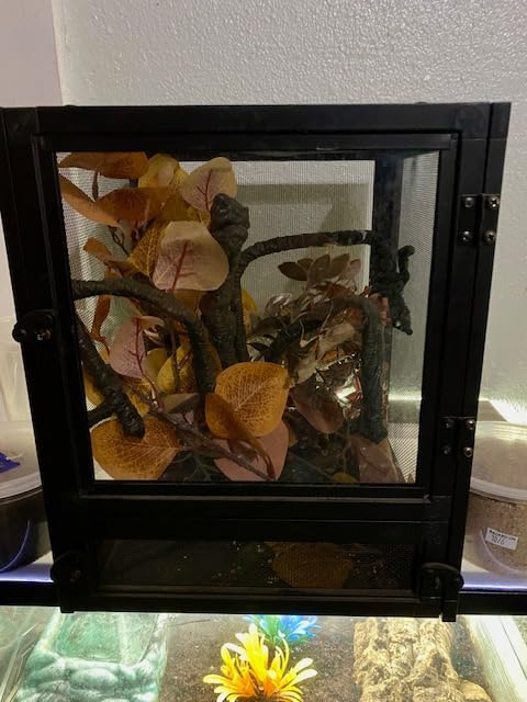 Zoo Med Labs Nano Breeze Alumuninum Screen Cage 10 x 10 x 12 customer photo 2