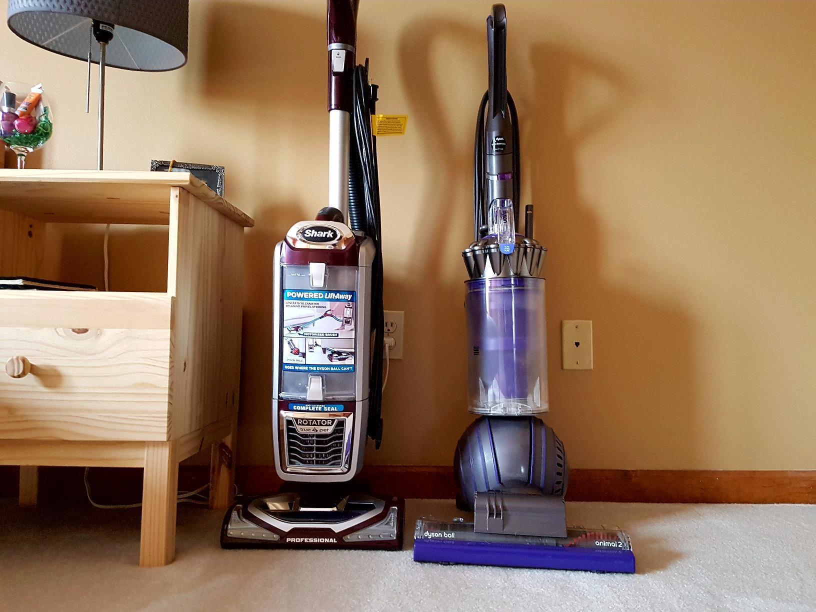Dyson Upright Vacuum Cleaner, Ball Animal 2, Iron/Purple customer photo 1