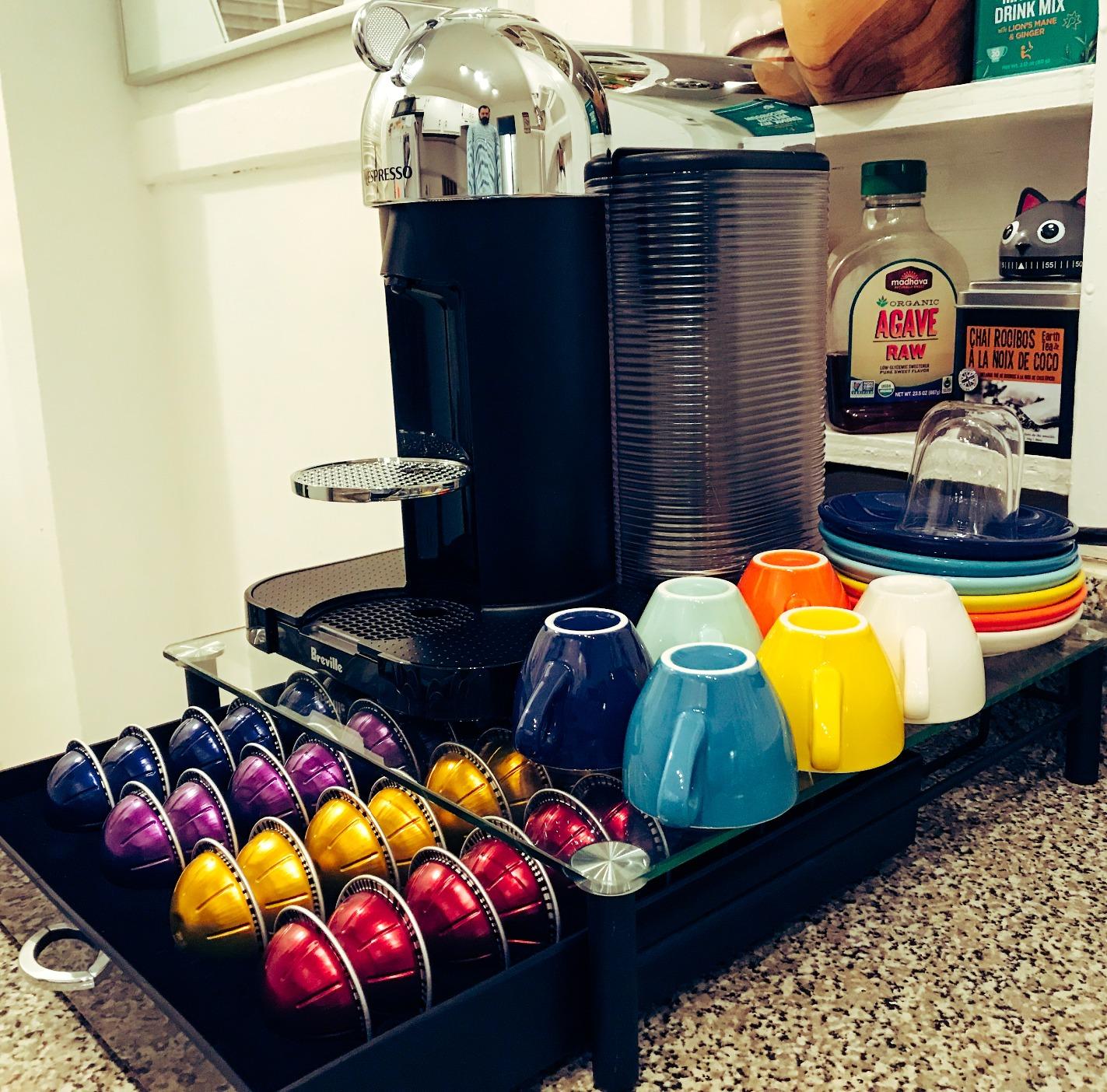 Vertuo Coffee and Espresso Maker by Breville, Chrome customer photo 2