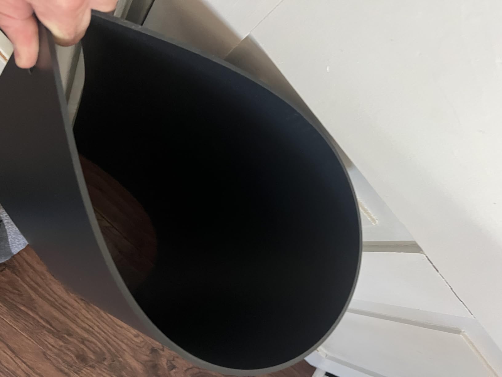 Buyers Products RC24PPB Black Polymer Mud Flaps, 24x24 Inch, Super Durable, Cold Weather Resistant, Impact Resistant Splash Guards for Trucks, Semi Trucks & Trailers, Mud Flaps are NOT Rubber, 2 Pack customer photo 2