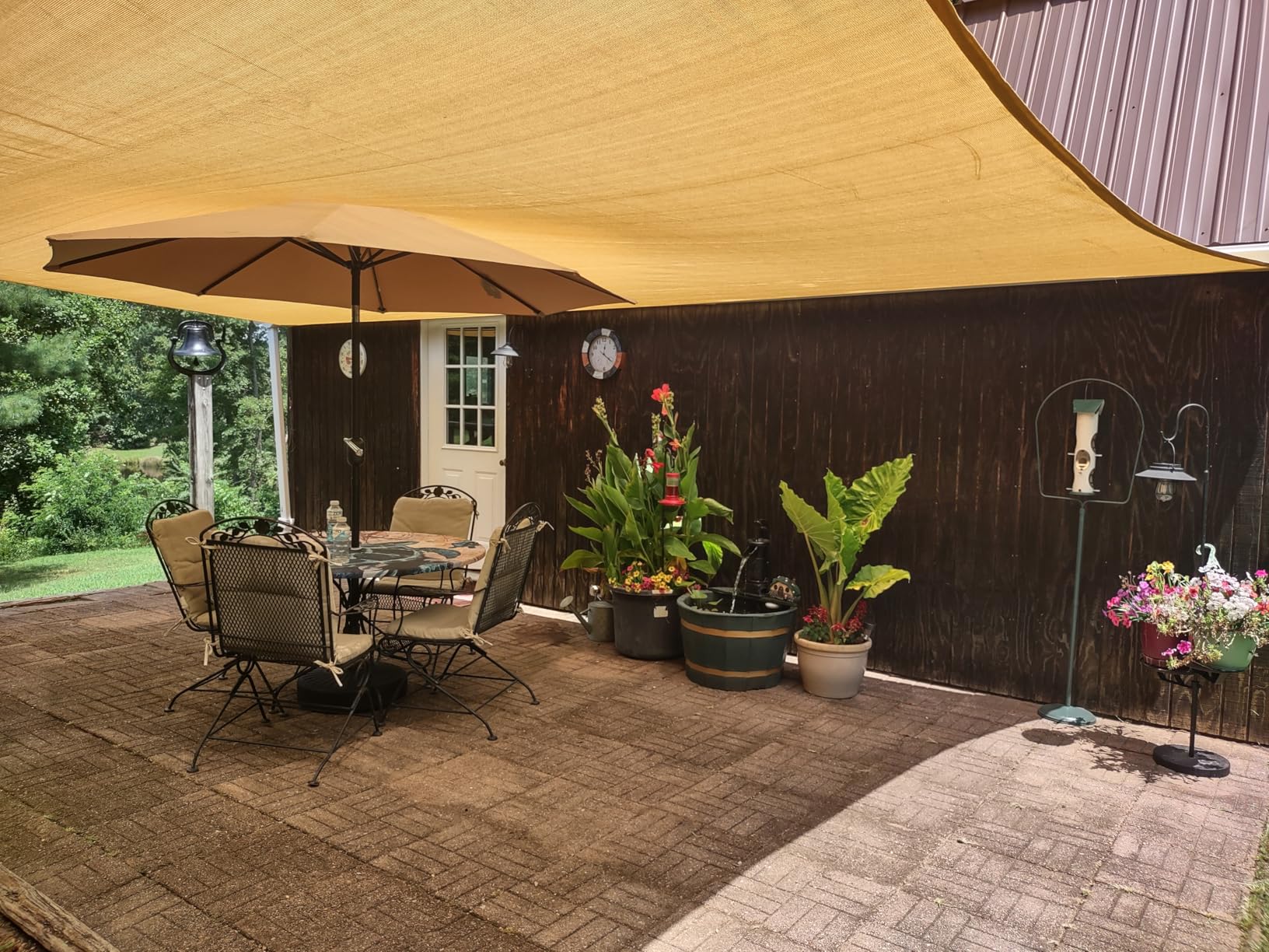 LOVE STORY 12' x 16' Rectangle Sun Shade Sail Canopy UV Block Sun Shade for Outdoor Patio Garden Backyard, Sand (We Make Custom Size) customer photo 2