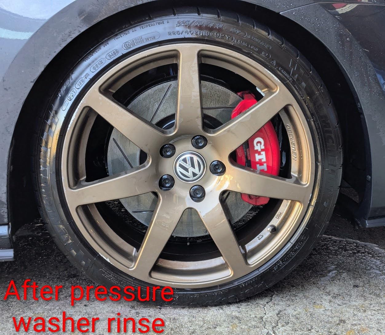 Griot's Garage Iron and Fallout Remover for Car Detailing and Cleaning, Remove Rust, Embedded Debris and Fallout from Multiple Exterior Surfaces 10948, 35oz customer photo 2
