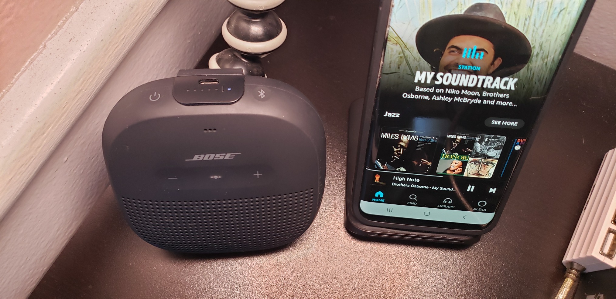 Bose SoundLink Micro Bluetooth Speaker: Small Portable Waterproof Speaker with Microphone, Black customer photo 2