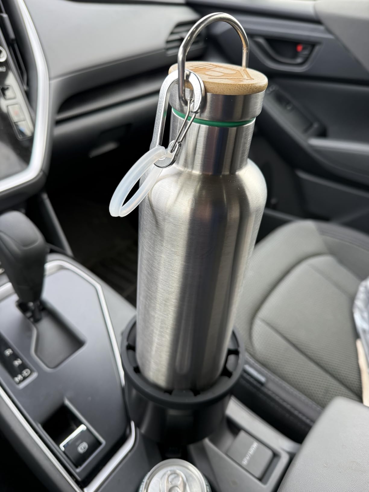 Car Cup Holder Expander Adapter for Large Water Bottles - [Patented & Upgraded] - Holds: Hydro-Flask, Yeti, Nalgene, Owala, 32-40oz - Adjustable Expandable Insert Extender - Universal customer photo 1