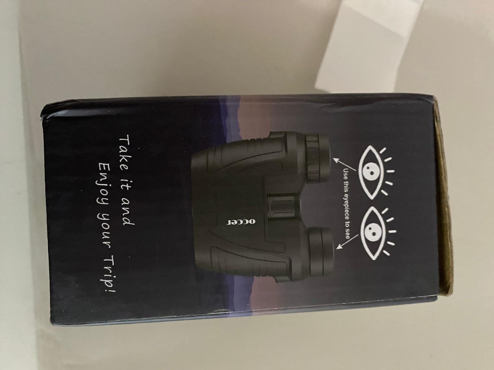 Occer 12x25 Compact Binoculars for Adults and Kids, Large Eyepiece Waterproof Binocular with Low Light Vision customer photo 2