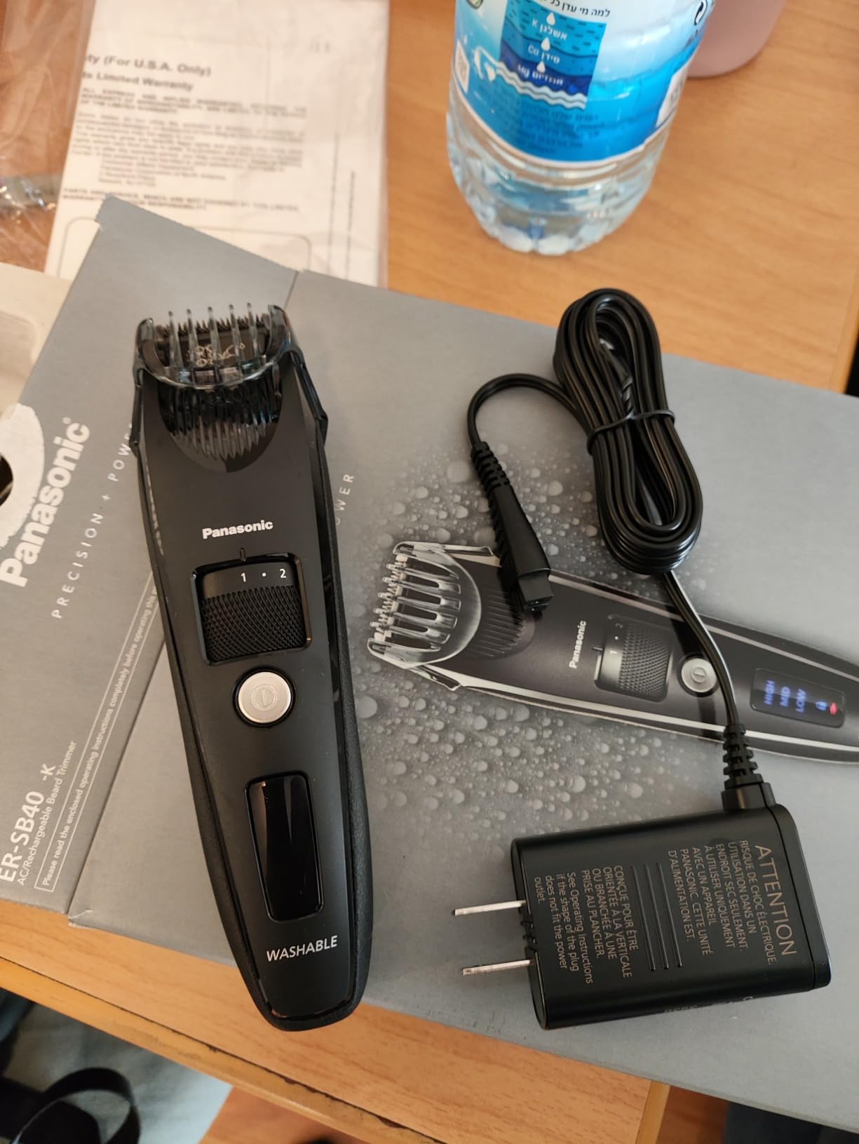 Panasonic Beard Trimmer for Men, Wet/Dry Facial Hair Trimmer with 19 Length customer photo 1