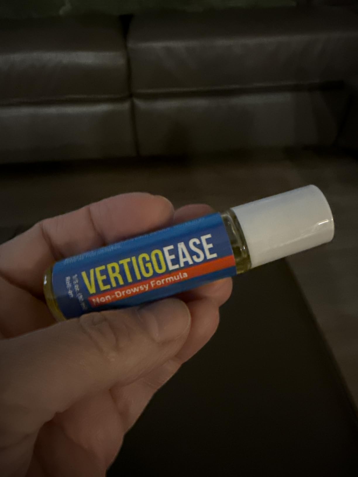 Basic Vigor Vertigo Ease Roll-On (10ml) - Natural & Fast-Acting Vertigo and Dizziness Support with Lavender, Ginger, Frankincense & Essential Oils - Combat Travel Sickness customer photo 1