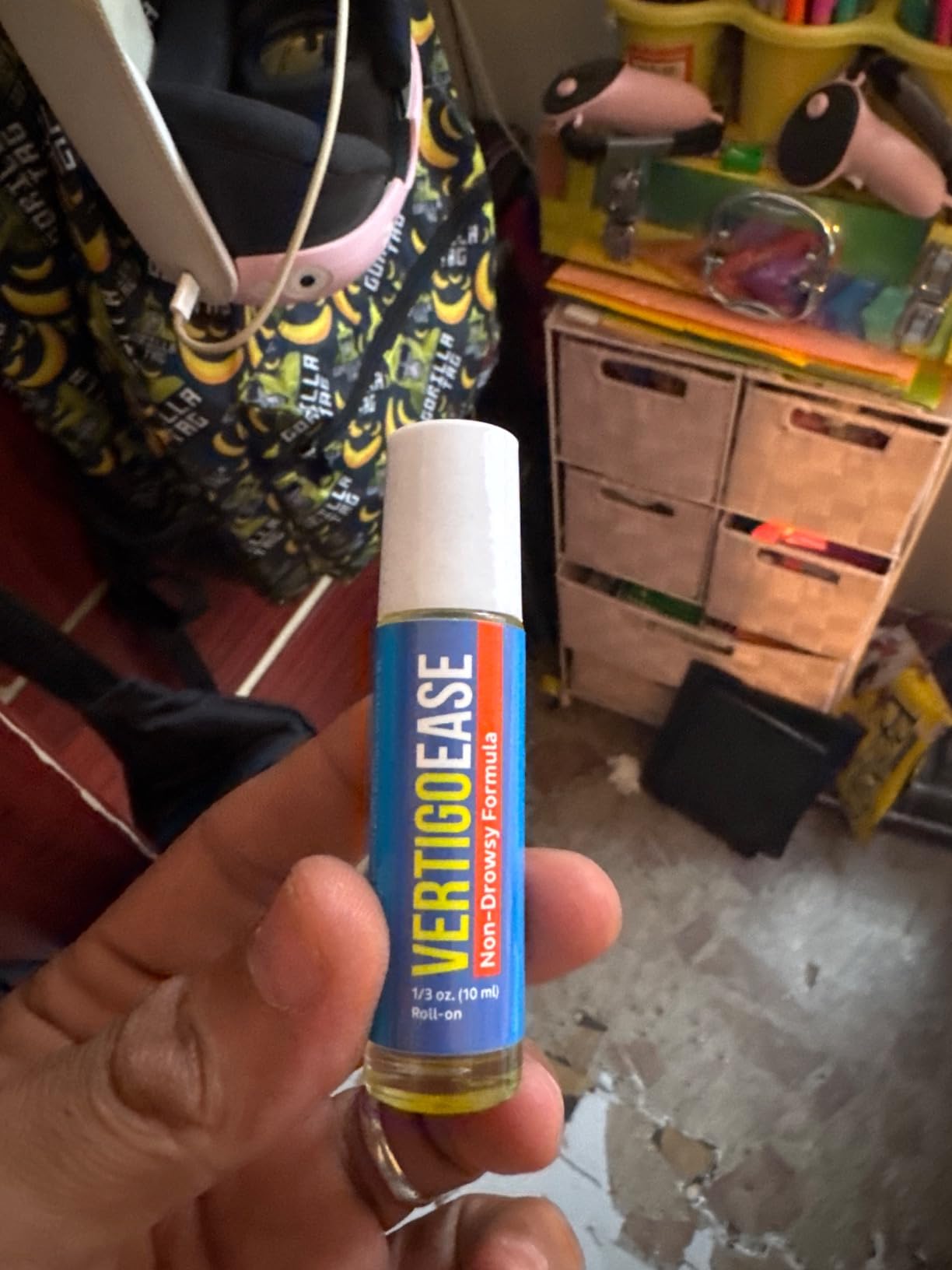 Basic Vigor Vertigo Ease Roll-On (10ml) - Natural & Fast-Acting Vertigo and Dizziness Support with Lavender, Ginger, Frankincense & Essential Oils - Combat Travel Sickness customer photo 2