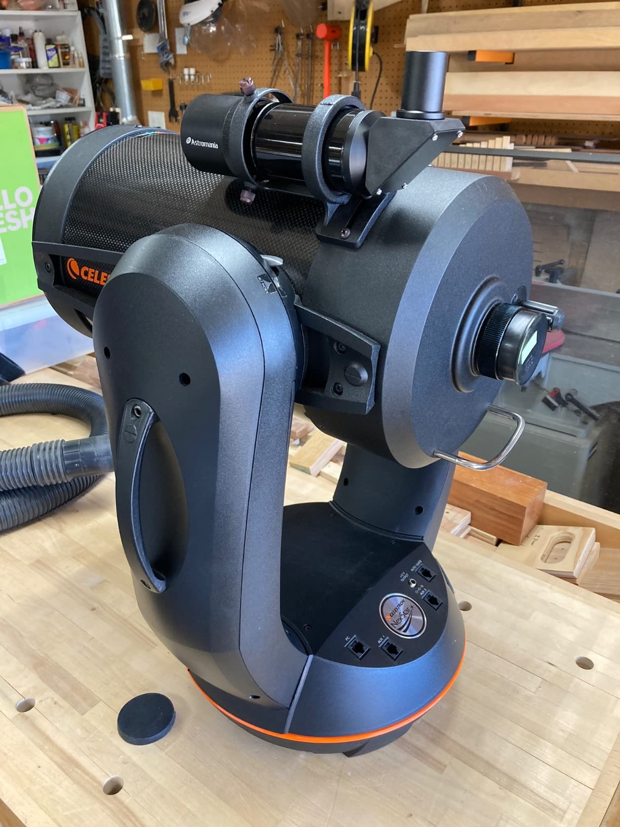 Astromania Finder Scope, 6x30 Straight-Through Correct Image Optical Finderscope for Astronomy Telescope with Crosshair and Bracket, Fully Multi-Coated Telescope Finder - Upright & Non-Reversed Image customer photo 2