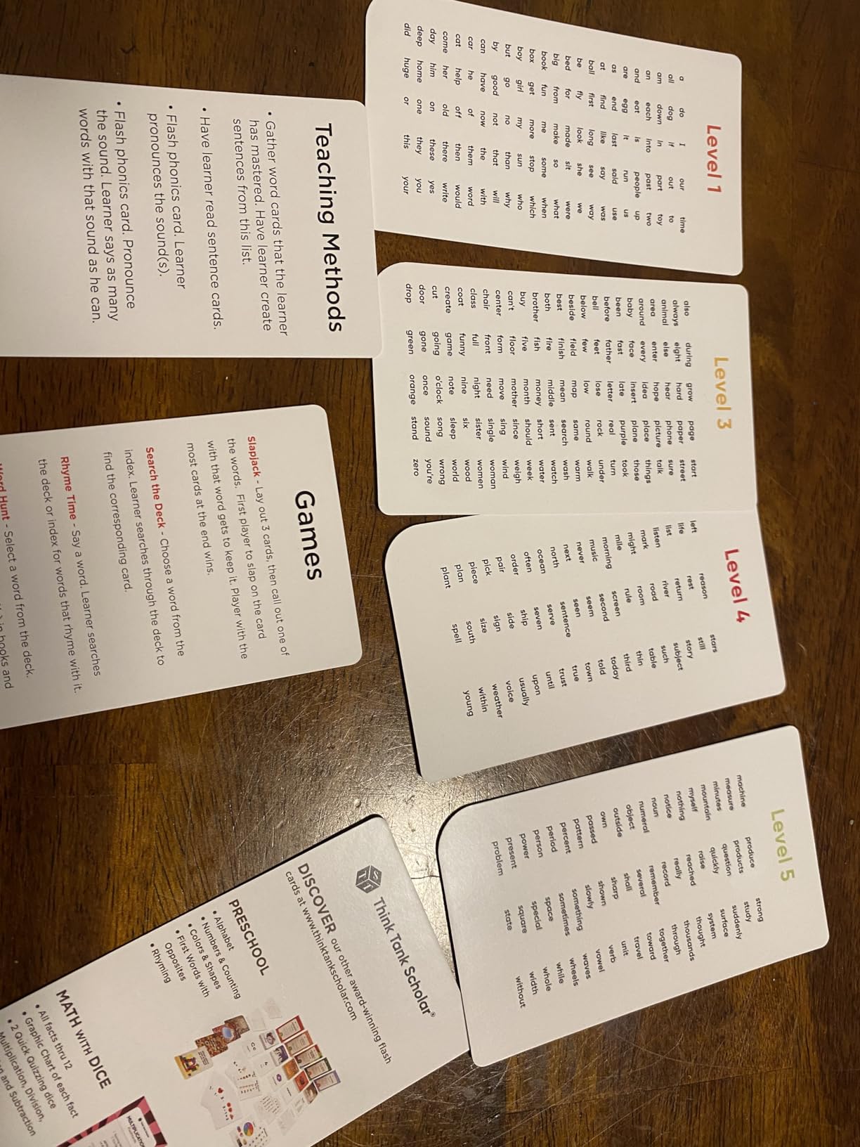 Award-Winning Sight Words Flash Cards - 520 High Frequency Words for Kids Ages 3-9 - Dolch & Fry List - Learn to Read for Preschool, Kindergarten, 1st, 2nd & 3rd Grade - Homeschool & Classroom Set customer photo 2