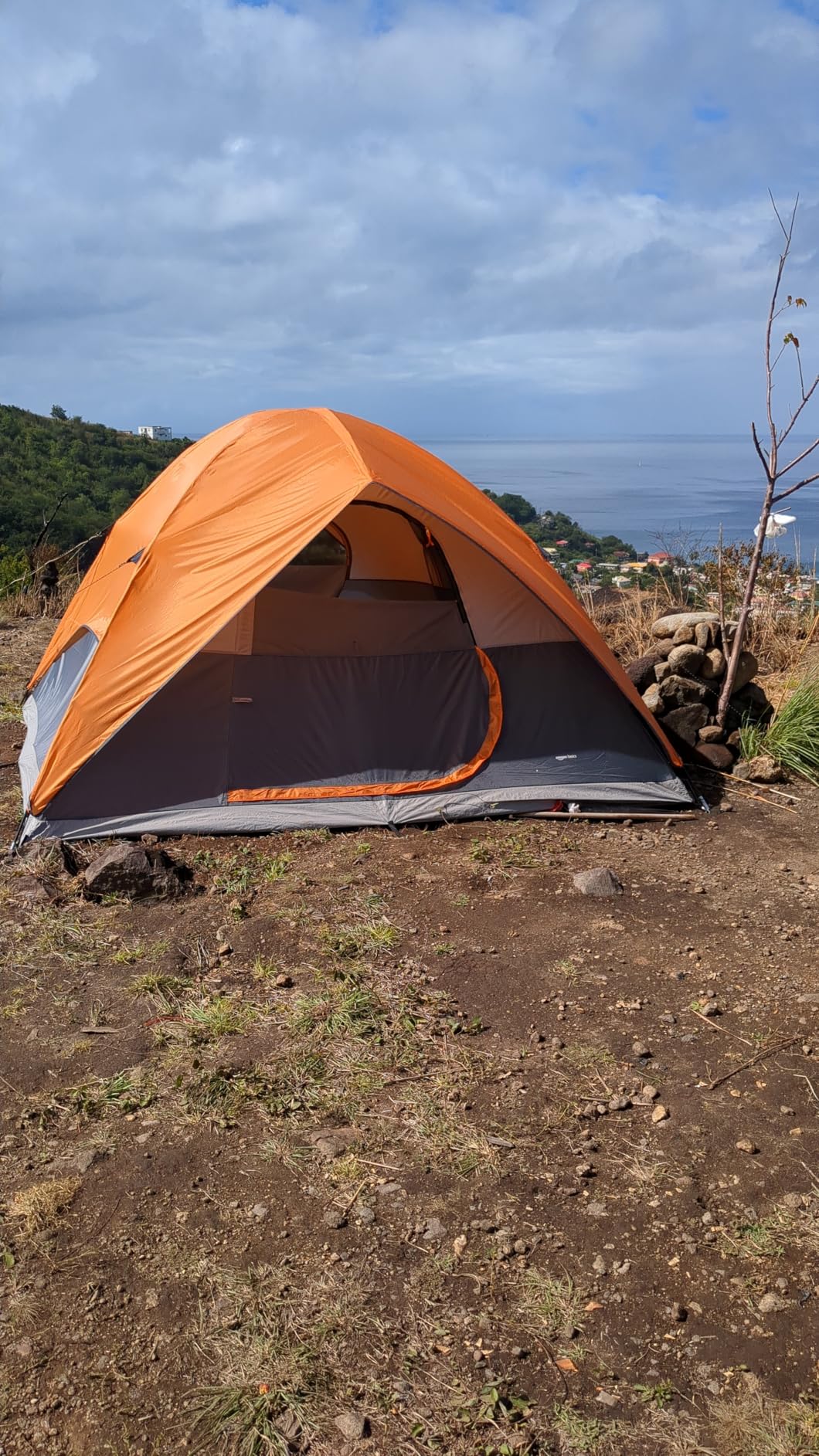 Amazon Basics Camping Tent, 3-Season Dome Design with Rainfly customer photo 1