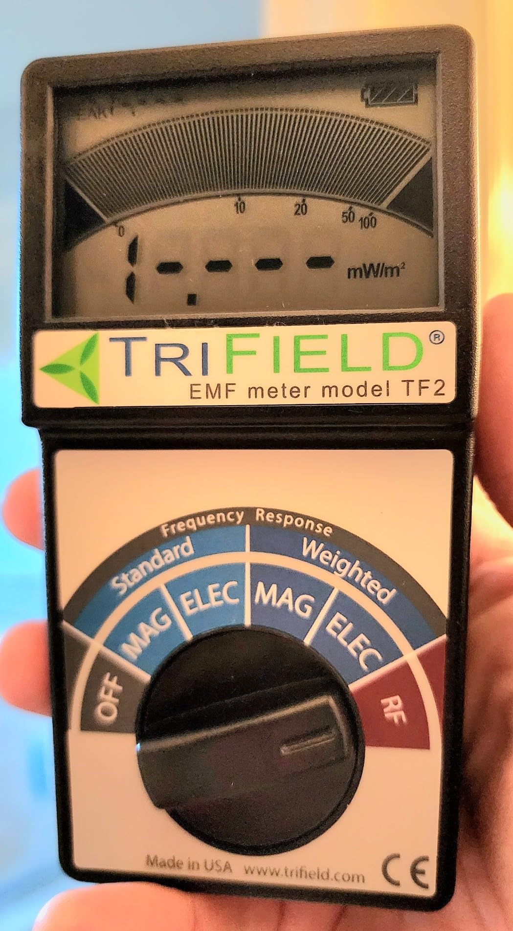 EMF Meter Model TF2 - Made in USA - Handheld EMF Detector for Magnetic/Electric/Radio Fields with Unlimited Free Support customer photo 1