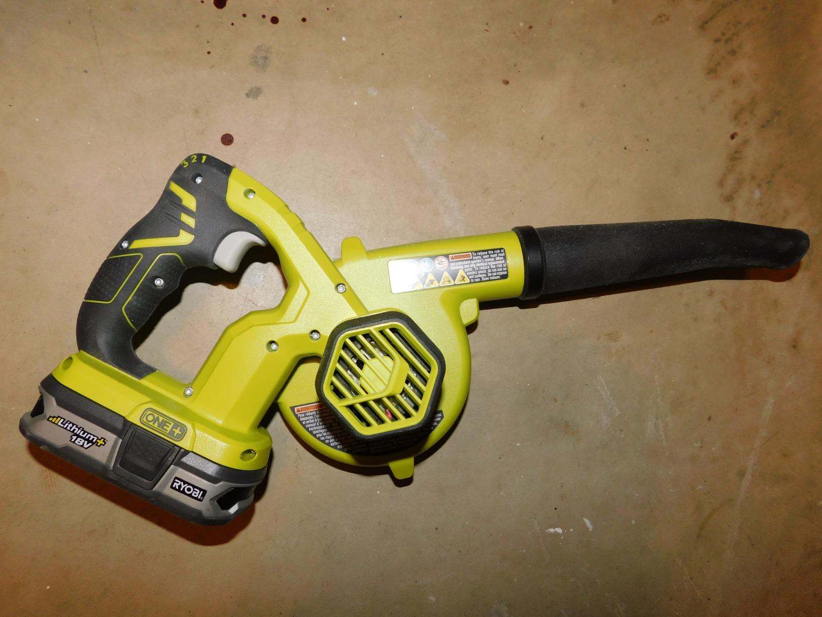 Ryobi ONE+ 18V Cordless Compact Workshop Blower Tool Only P755 customer photo 2