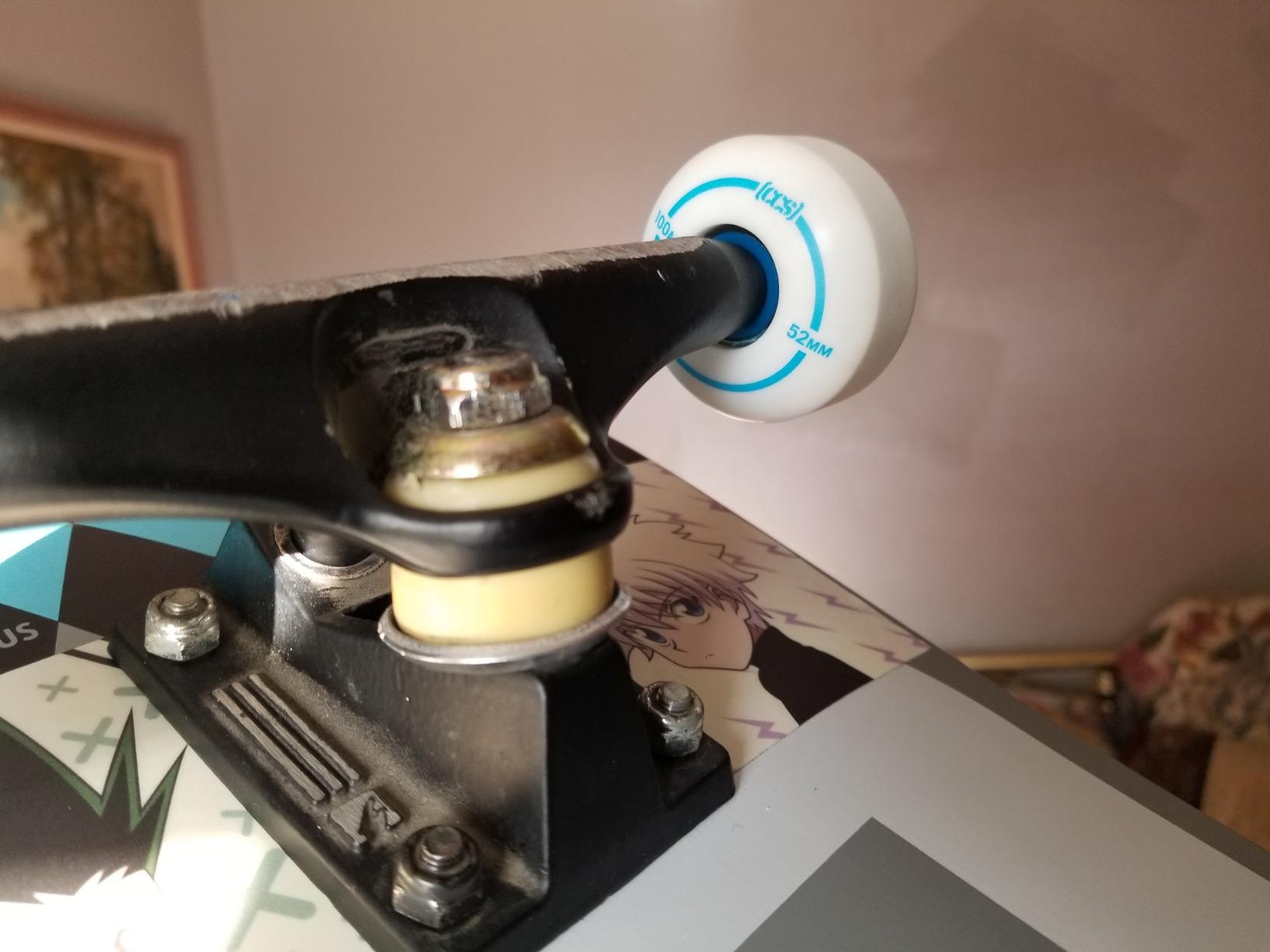[CCS] Skateboard Wheels | Professional Grade | Polyurethane | 100A Durometer | Sizes 52mm, 53mm, 54mm, & 56mm | Set of 4 customer photo 1