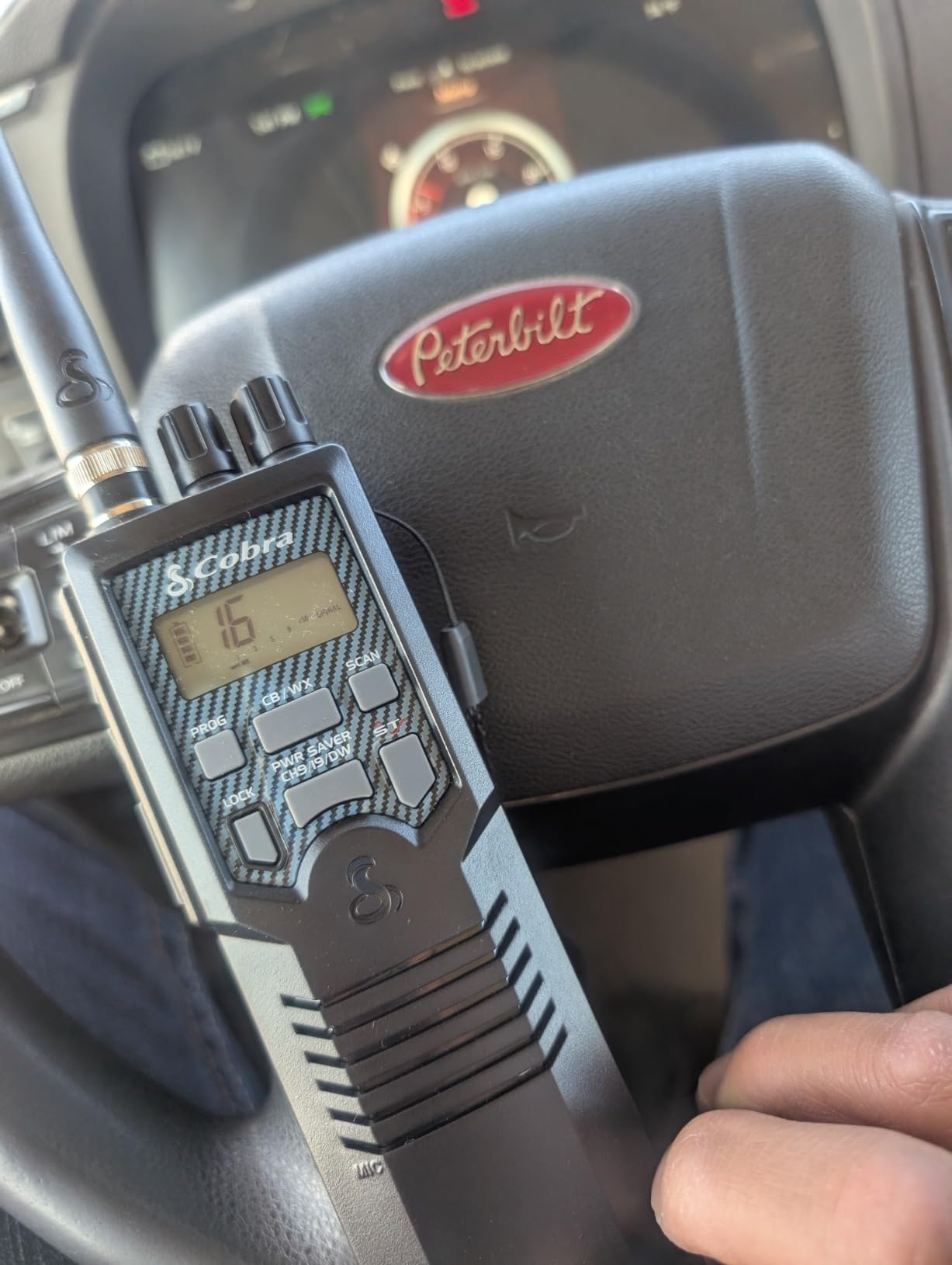 Cobra HHRT50 Road Trip CB Radio - 2-Way Handheld Emergency Radio with Access to Full 40 Channels & NOAA Alerts, Rooftop Magnet Mount Antenna and Omni-Directional Microphone, Black, 6.3 x 2 x 1.75 customer photo 2