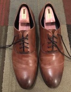 Men's Cedar Shoe Trees, Full Block, Wide Heel, Aromatic Moisture-Absorbing Shoe Shaper, Premium USA Cedar customer photo 1
