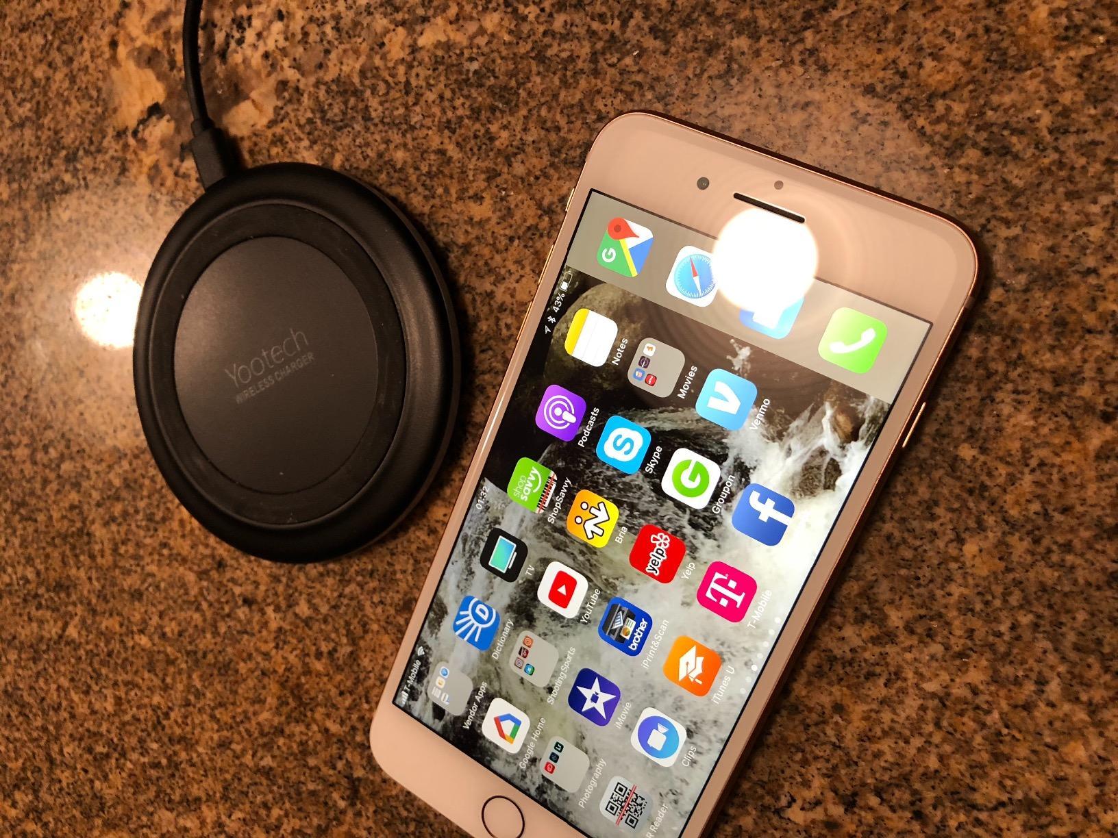 Yootech Wireless Charger,10W Max Wireless Charging Pad Compatible with iPhone 17/17 Pro/17 Pro Max/Air/16/15/14/13/SE 2022/12/11,Samsung Galaxy S25/S24/S23,for AirPods Pro 3(No AC Adapter) customer photo 2