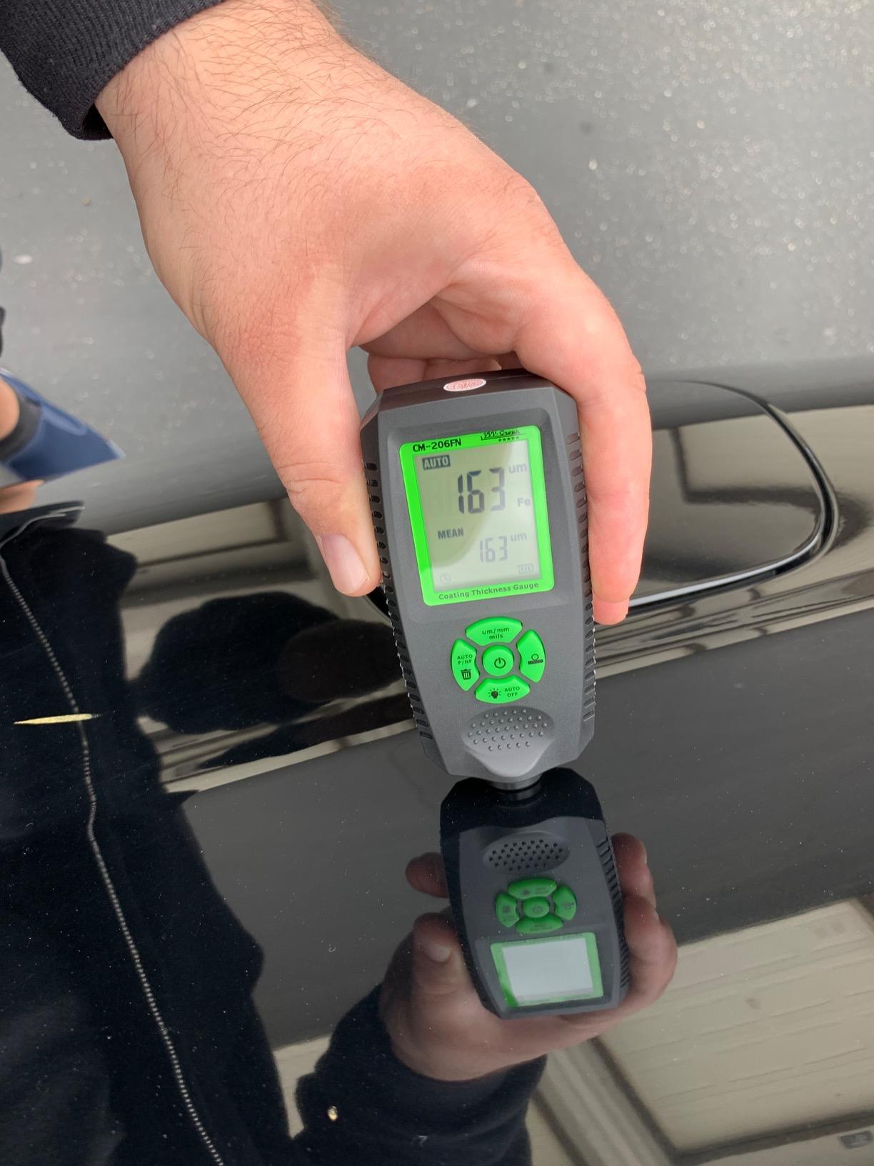 Paint Thickness Gauge - CM-206X Automotive Coating Thickness Meter 0-59.1 mils (0-1500 um), 0.001 mils Resolution, Fe/NFe/Zn Auto Detection customer photo 1