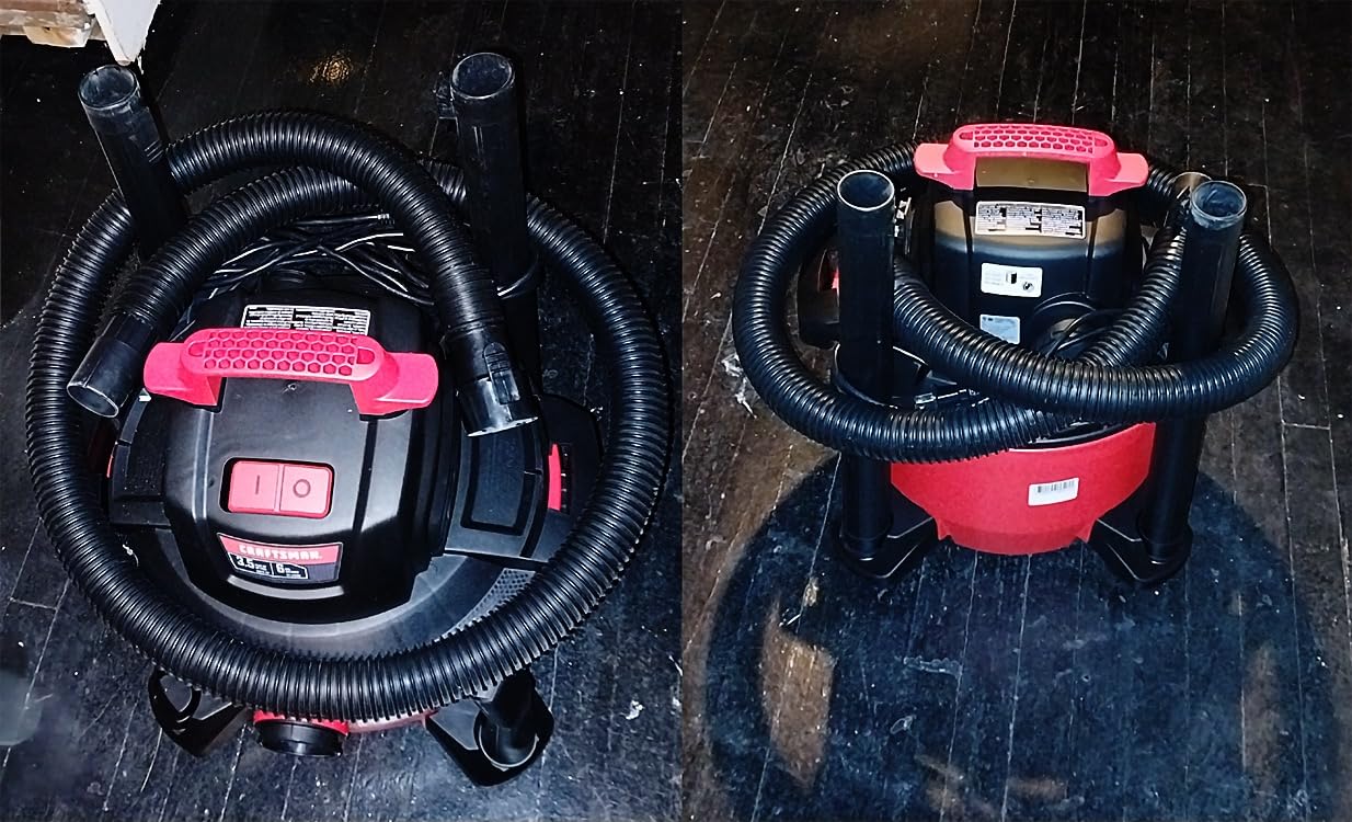 CRAFTSMAN CMXEVBE17590 9 Gallon 4.25 Peak HP Wet Dry Vac, Portable Shop Vacuum with Filter, Dust Bag, Hose and Attachments customer photo 1