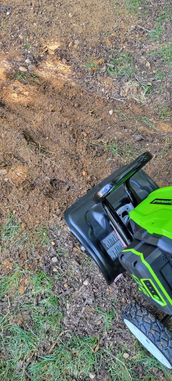 Greenworks Pro 80V 10 inch Cultivator with 2Ah Battery and Charger, TL80L210 customer photo 1