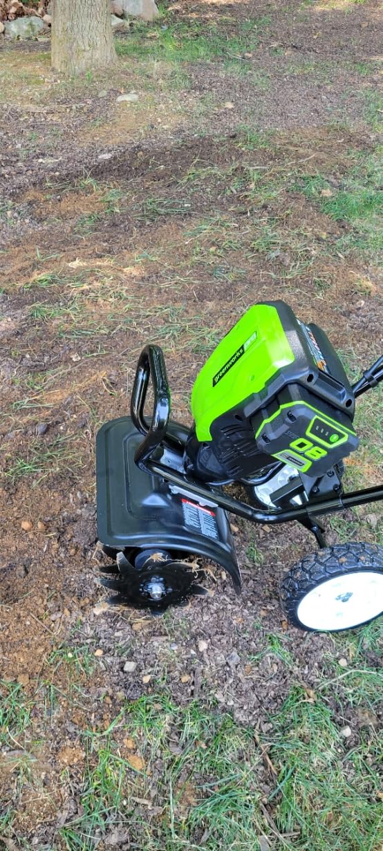 Greenworks Pro 80V 10 inch Cultivator with 2Ah Battery and Charger, TL80L210 customer photo 2