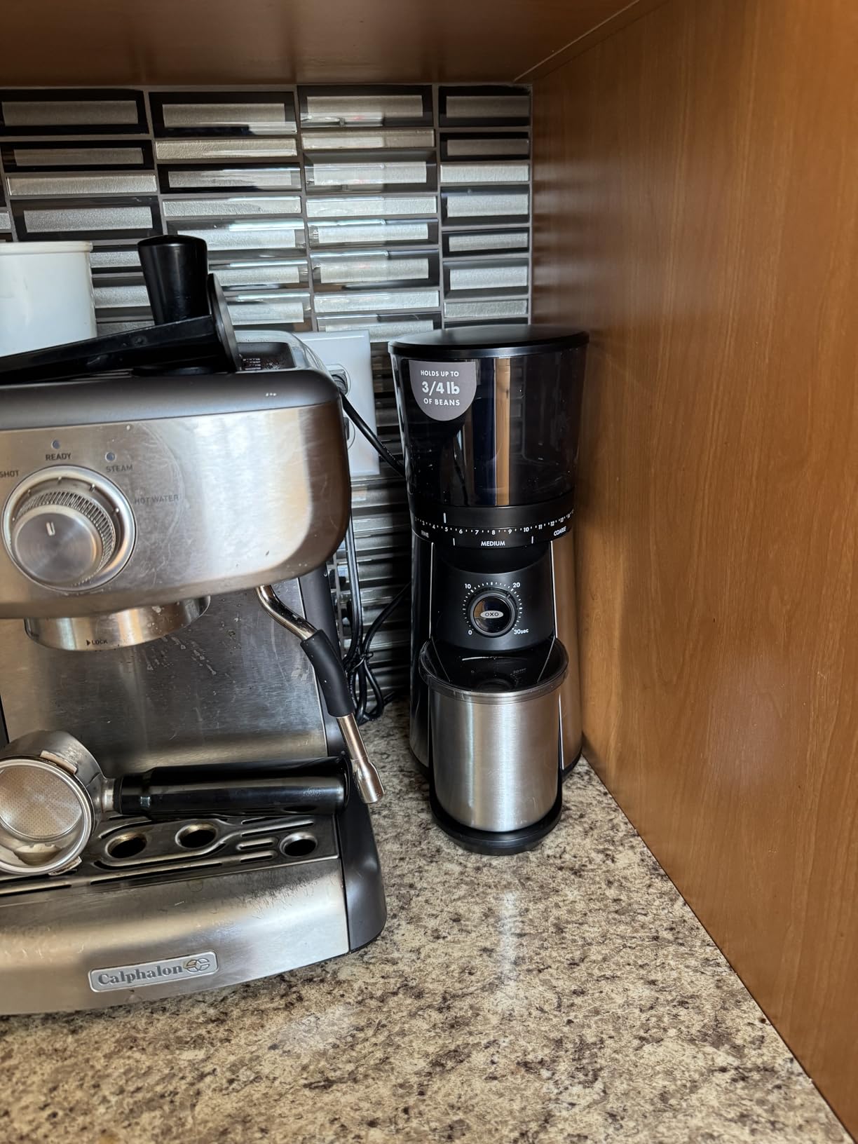 OXO Brew Conical Burr Coffee Grinder customer photo 2