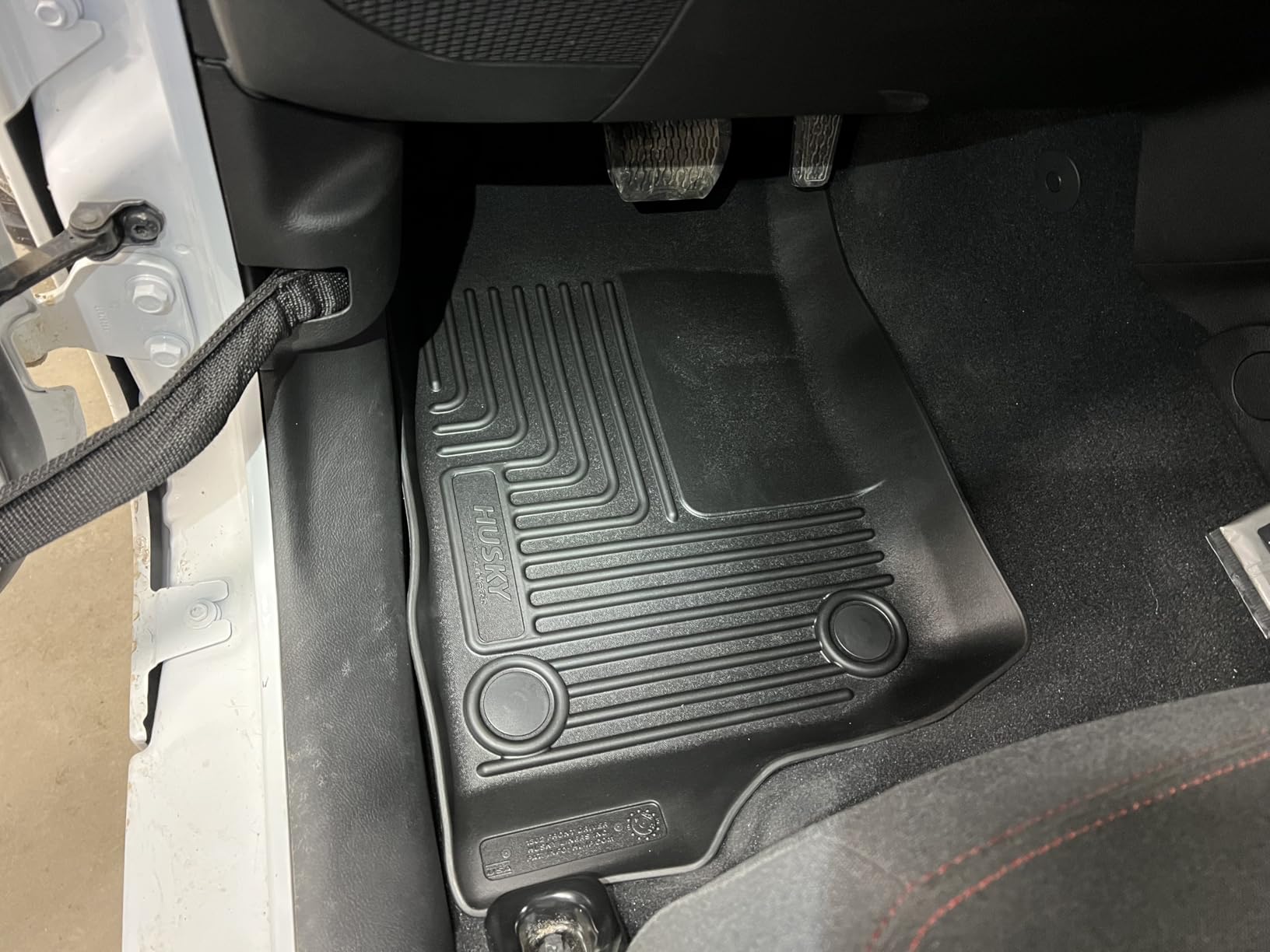Husky Liners Weatherbeater Floor Mats Fits 2018-2026 Jeep Wrangler JK/JL & 2020-2026 Jeep Gladiator Front Row Black customer photo 2