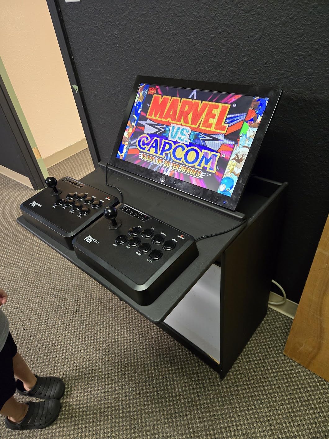 MAYFLASH Arcade Fighting Stick F101 for Switch/Switch 2, PC Windows, PS3, Android, NeoGeo mini, SEGA MEGA DRIVE mini, GENESIS mini customer photo 2
