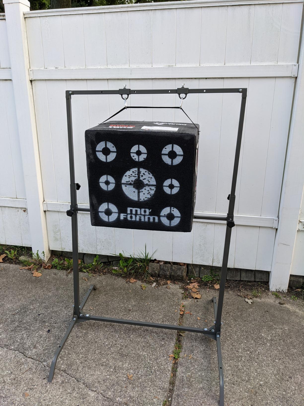 Highwild Archery Target Stand for Bag Targets Block Cube Foam - Larger Range - Multi-Function - Flexible - Durable customer photo 1
