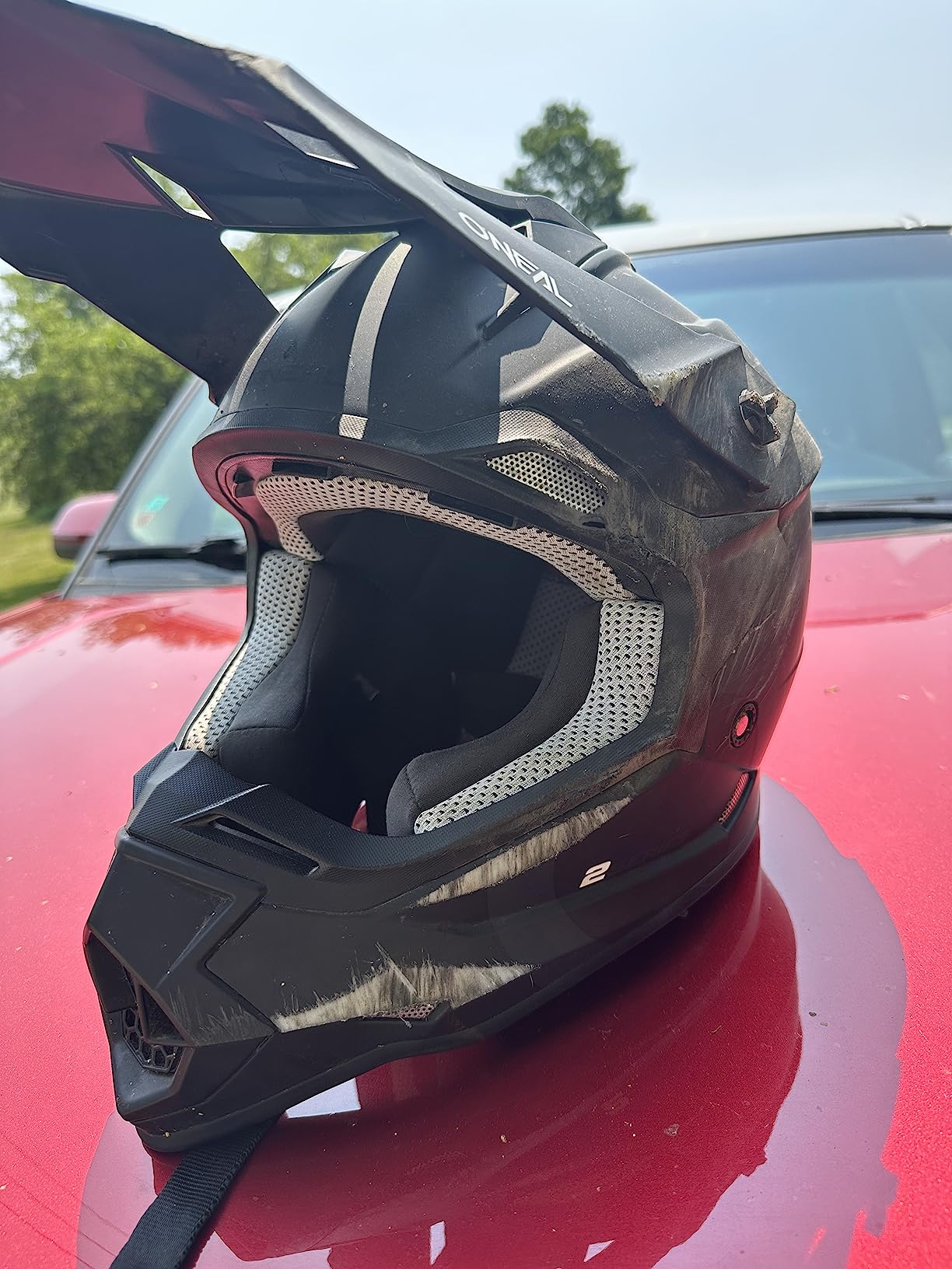 O'Neal 2 Series Adult Helmet Slick Black/Gray customer photo 2
