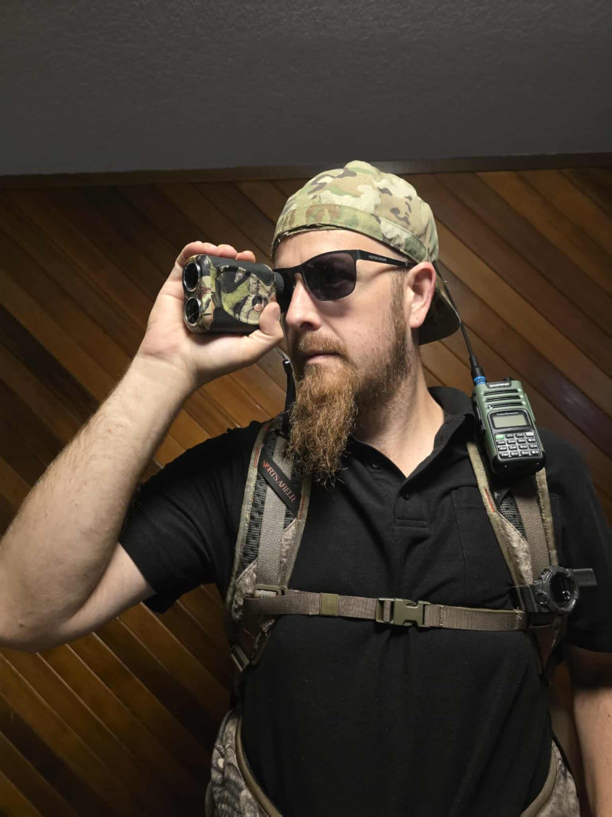 WOSPORTS Hunting Rangefinder, 800/1200 Yards Laser Range Finder with Bow Hunting Mode (Angle, Height, Horizontal Distance), Target Lock Vibration, Scanning, Carrying Case Included customer photo 2