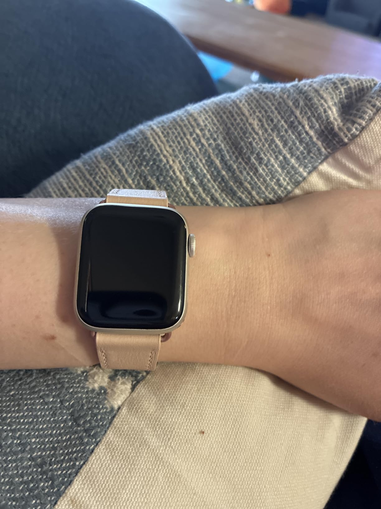 WFEAGL Compatible with Apple Watch Band 41mm 40mm 38mm 42mm(series 11 10) Women, Top Genuine Leather Band for iWatch SE 3 2 1 & Series 11 10 9 8 7 6 5 4 3 2 1 customer photo 1