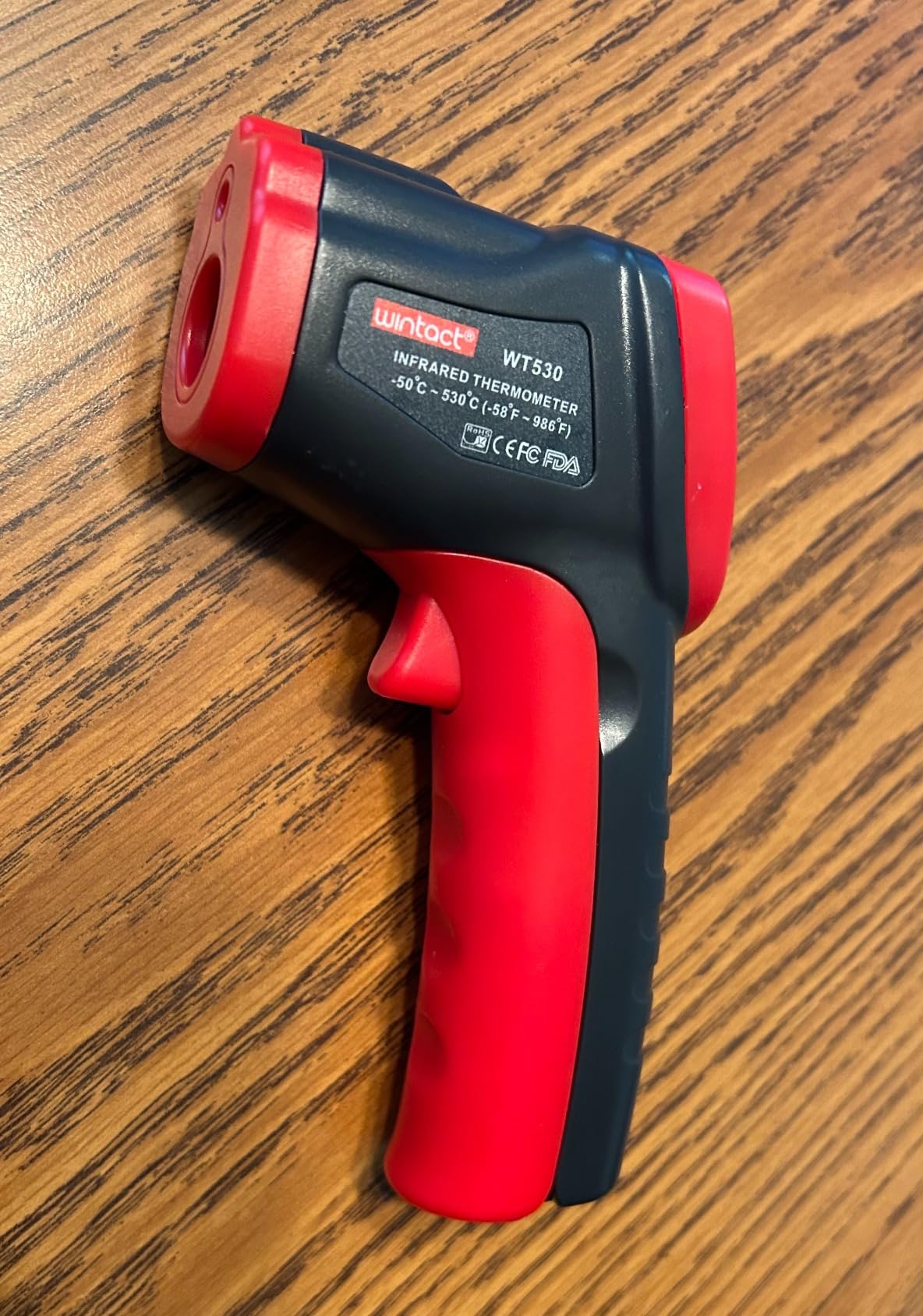 Wintact Infrared Thermometer Temperature Gun -58°F to 1094°F, Digital IR Heat Surface Temp Gun, Non-Contact Laser Thermal Gun for Cooking Food, BBQ, Pizza Oven, Grill, Griddle Accessories customer photo 1