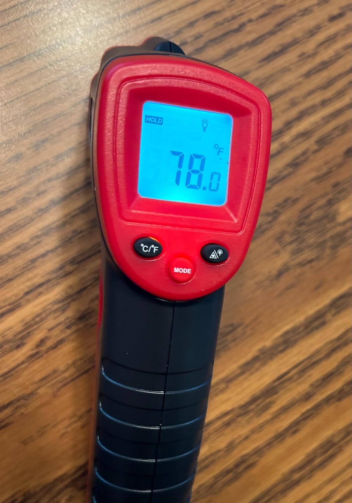 Wintact Infrared Thermometer Temperature Gun -58°F to 1094°F, Digital IR Heat Surface Temp Gun, Non-Contact Laser Thermal Gun for Cooking Food, BBQ, Pizza Oven, Grill, Griddle Accessories customer photo 2
