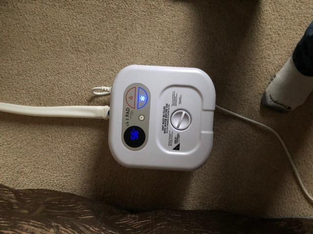 Chilipad Cube Bed Cooling System - Cooling & Heating Mattress Topper, ME Half Queen Bedsize, Model: CP500 customer photo 1